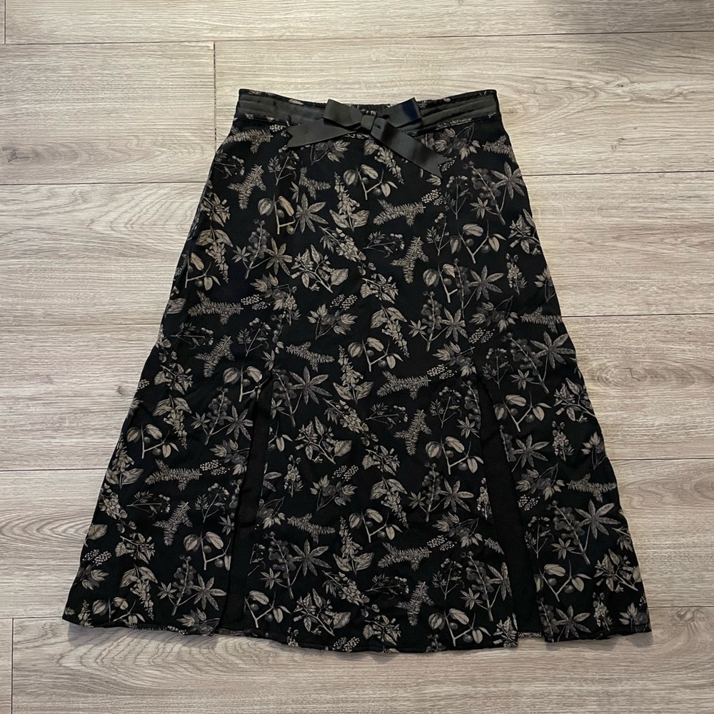 Disturbia Poisonous Plants Midi Skirt